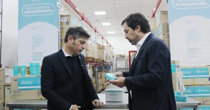 Axel Kicillof y Nicolás Kreplak