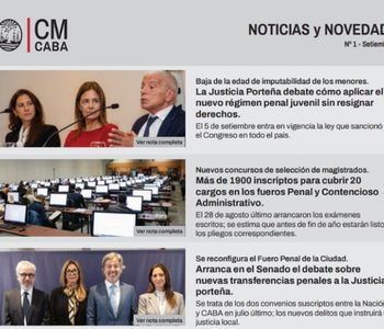 newsletter justicia porteña - Consejo de la Magistratura